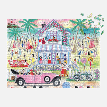 Galison 1000pc - Michael Storrings Roaring 20s Beach House Puzzle