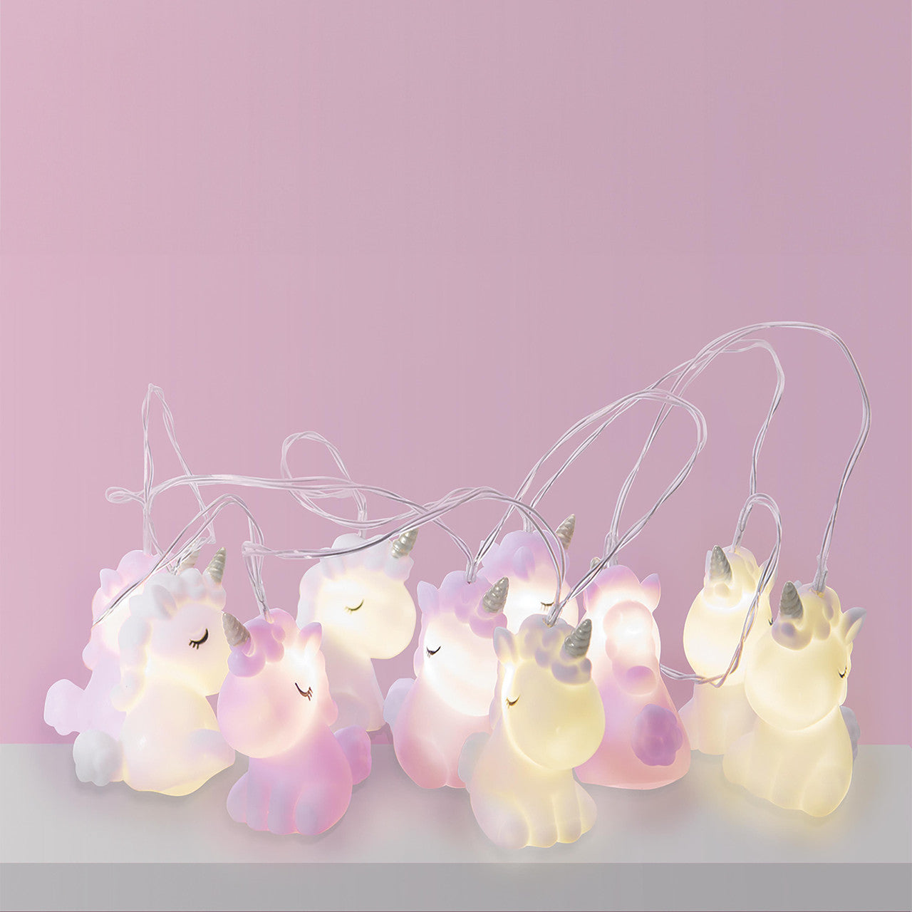 Discovery Zone - Illuminate String Lights - Unicorn Fantasy