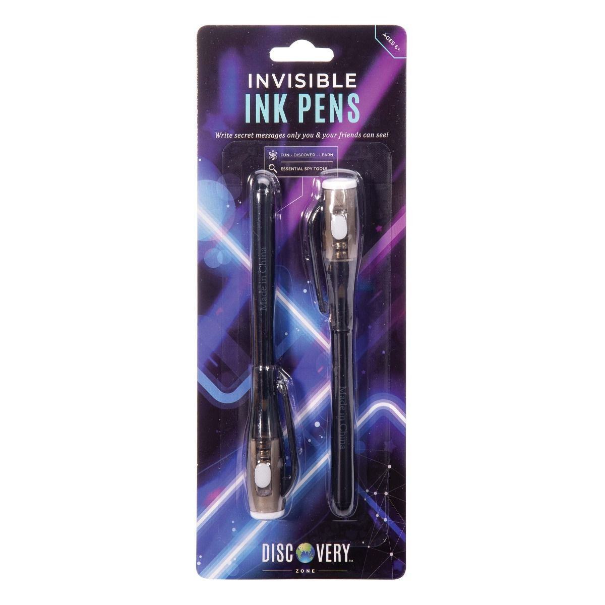 Discovery Zone - Invisible Ink Pens with Light