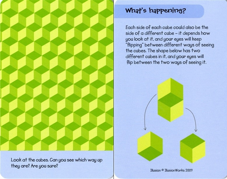 Usborne - 50 Optical Illusions Activity Cards