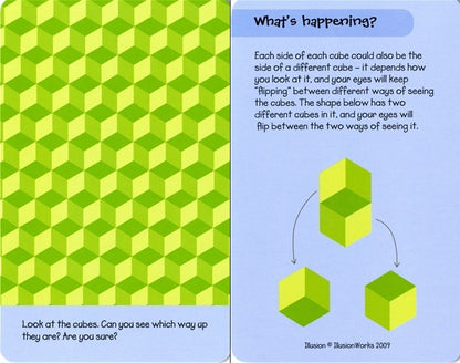 Usborne - 50 Optical Illusions Activity Cards
