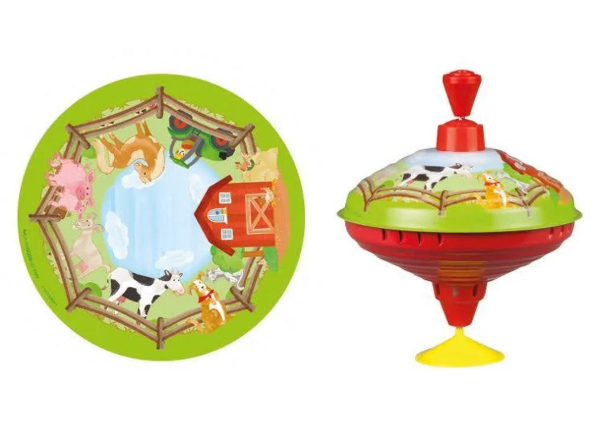 Lena Spinning Top - Farm