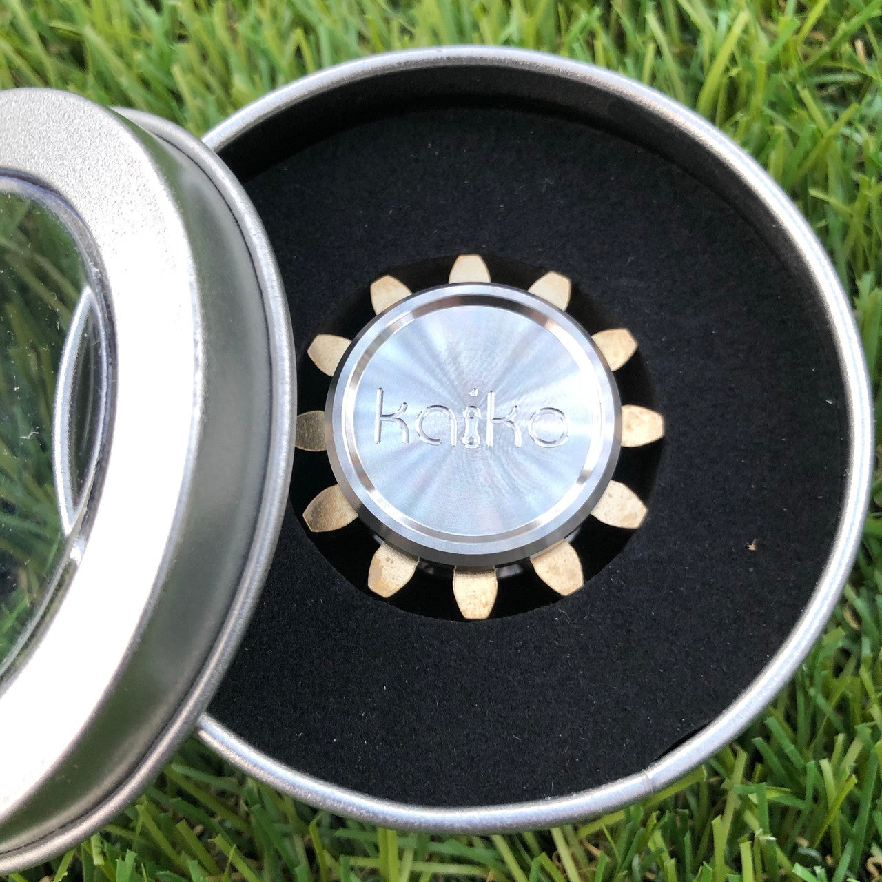 Kaiko Fidgets - Mega Cog - Silver