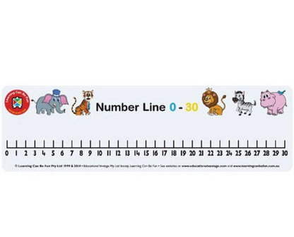 Student Number Line 0 - 30