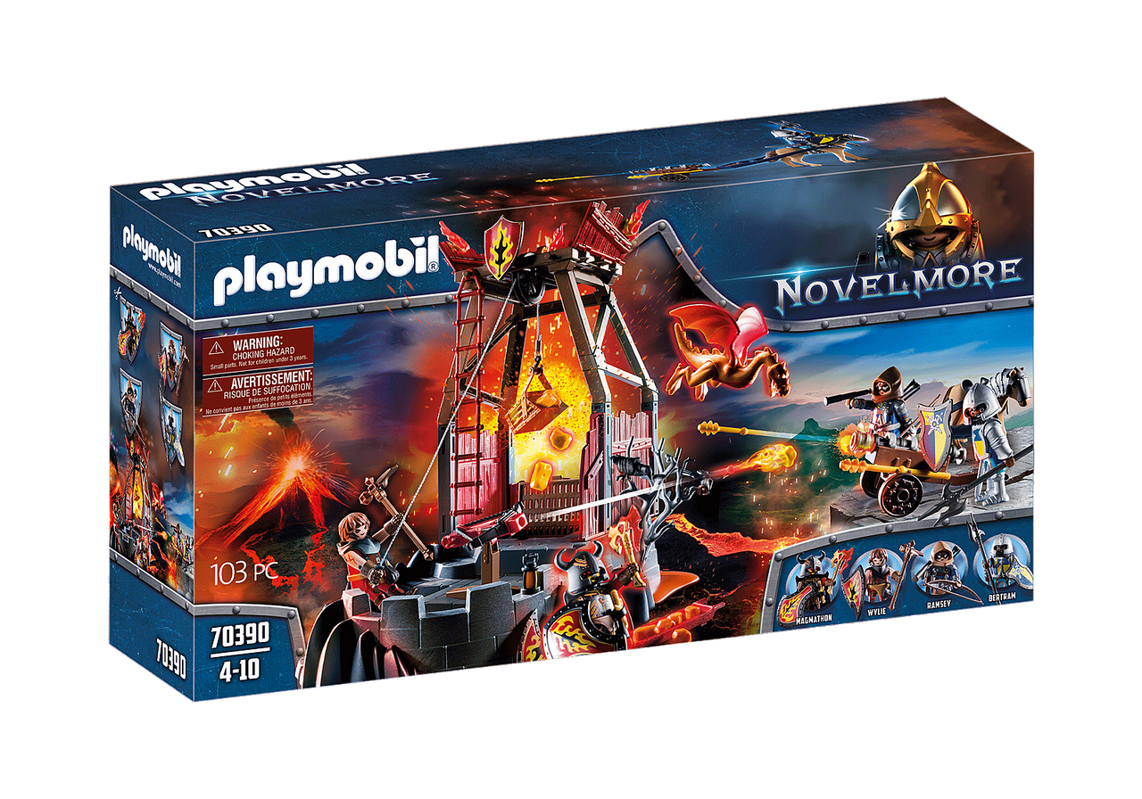 Playmobil Novelmore - Burnham Raiders Lava Mine 70390