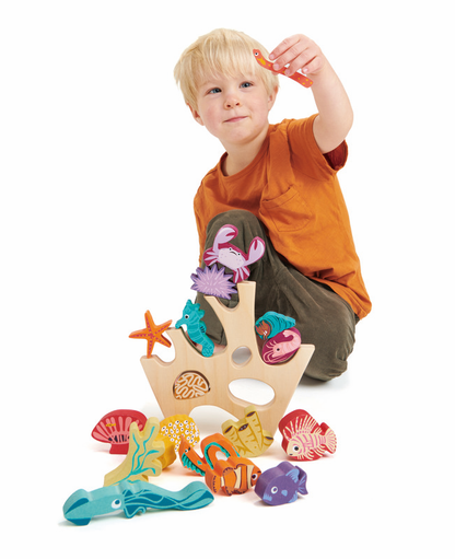 Tender Leaf Toys - Stacking Coral Reef