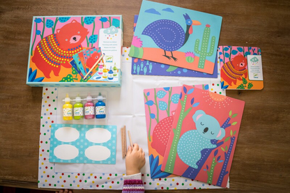 Djeco - Pointillism Painting with Sticks