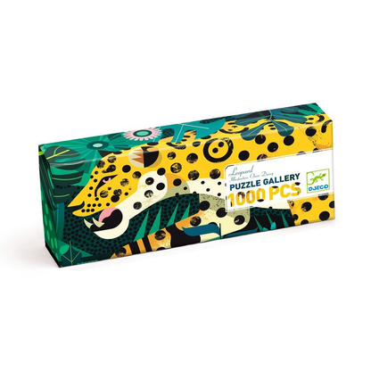 Djeco - Leopard Gallery Puzzle 1000pc