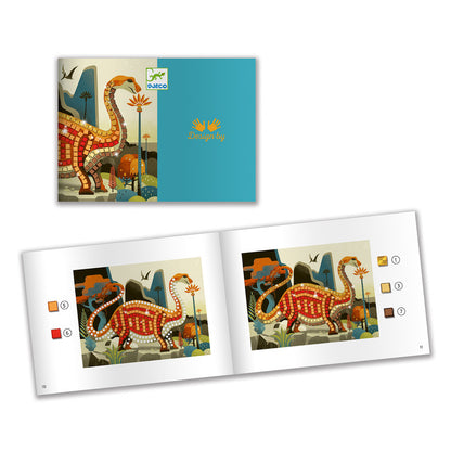 Djeco - Dinosaurs Mosaics