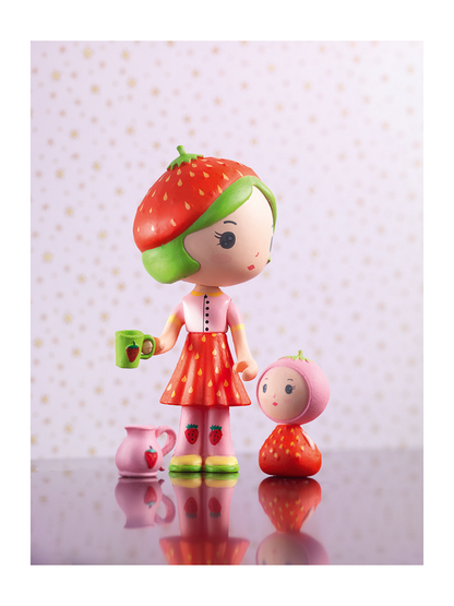 Djeco - Berry & Lila Tinyly Dolls