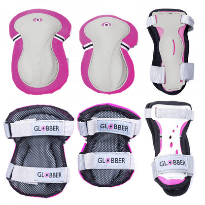 Globber - Junior Protective Pad Set (XXS) - Deep Pink