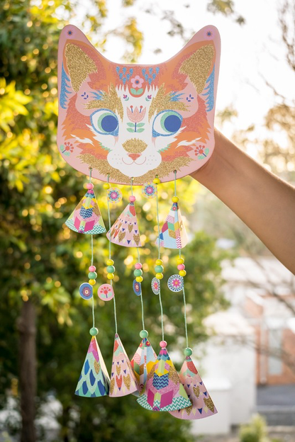 Djeco Do It Yourself - Kitty Wind Chimes