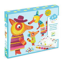 Djeco - Fox Family Painting Set