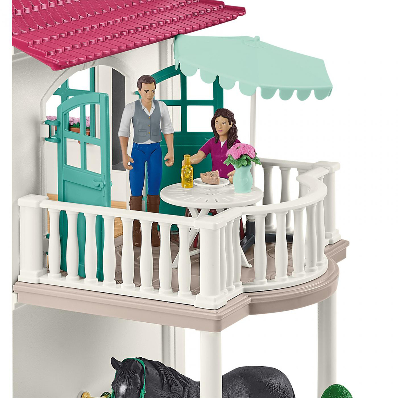 Schleich Horse Club - Lakeside Country House and Stable 42551 **Damaged Packaging**