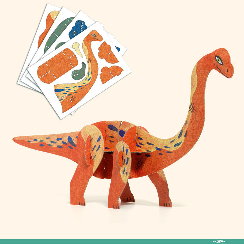 Djeco - The World of Dinosaurs Multi Craft Set
