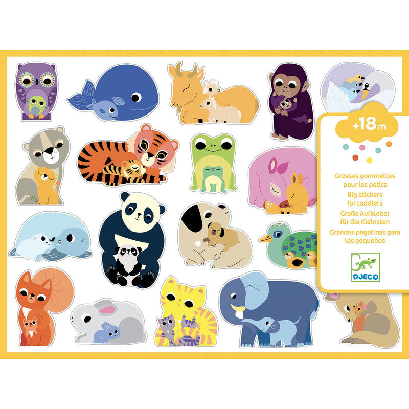 Djeco - Mums and Babies Stickers