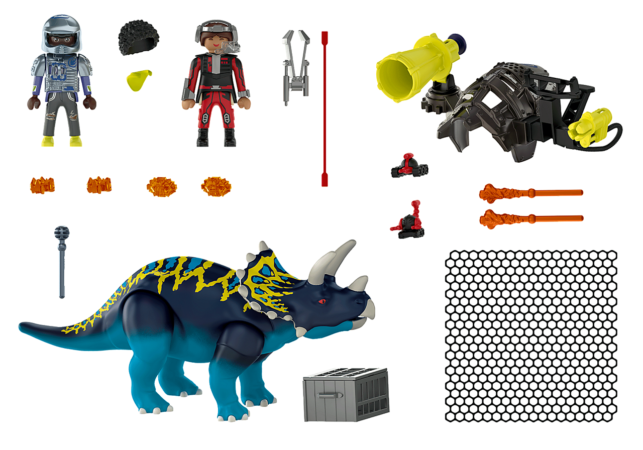 Playmobil Dino Rise - Triceratops: Battle for The Legendary Stones 70627