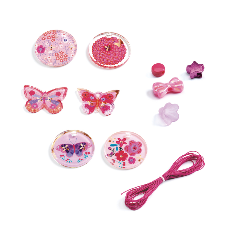 Djeco - Fancy Beads - Butterflies