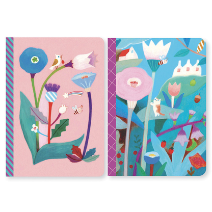 Djeco - Makoto Set of 2 Little Notebooks