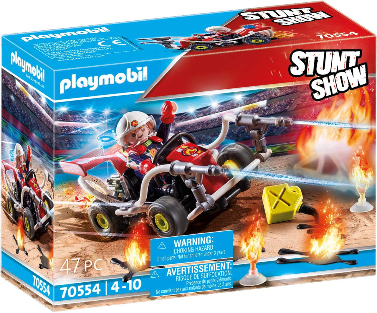 Playmobil Stunt Show - Fire Quad | 70554