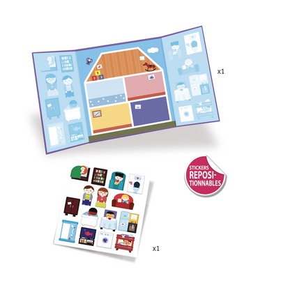 Djeco - House Stickers Set