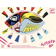 Djeco - Inspired By Roy Lichtenstein - Superheroes