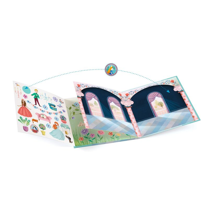 Djeco - Life in the Castle Stickers Set