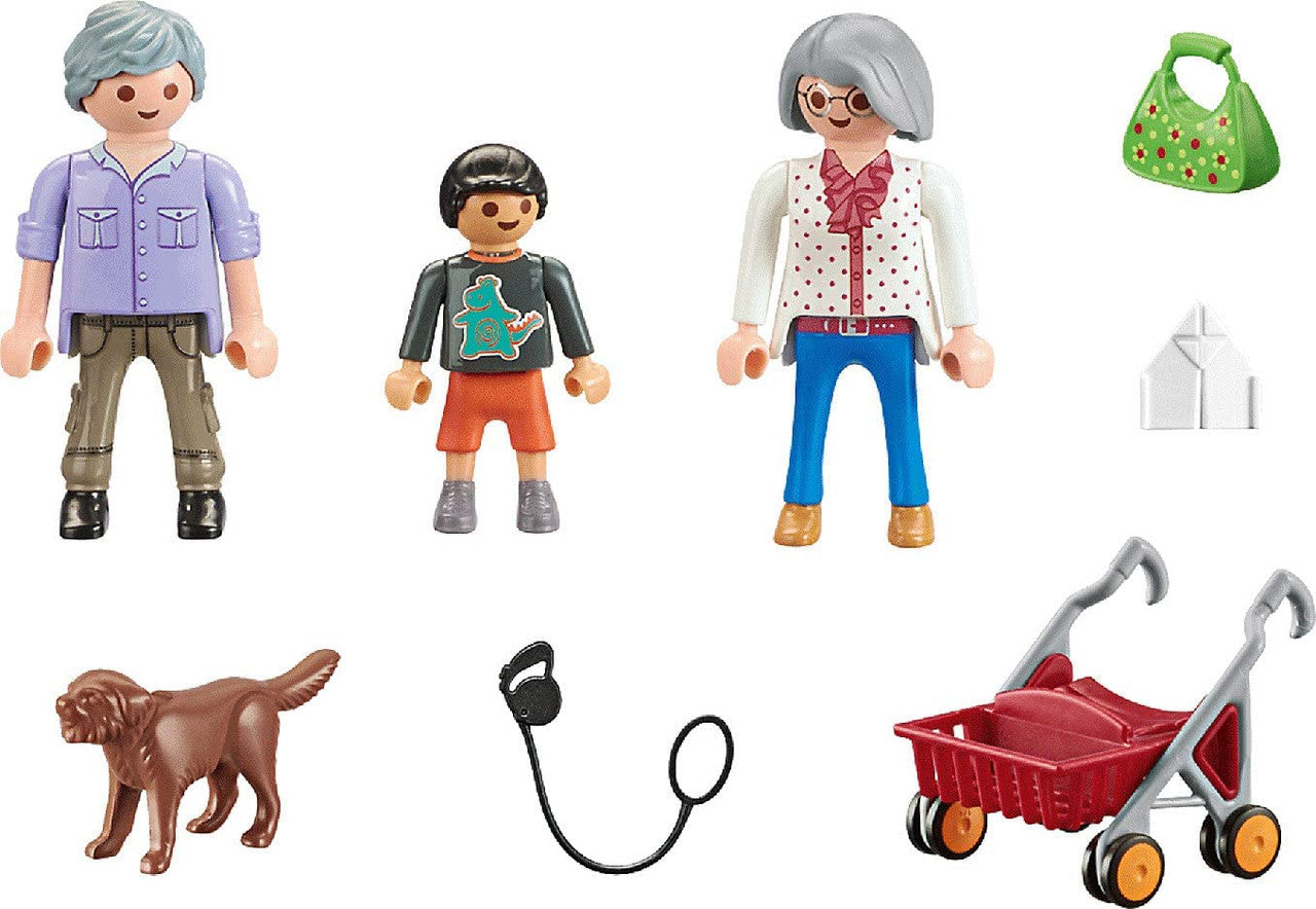Playmobil City Life - Grandparents with Grandchild 70990