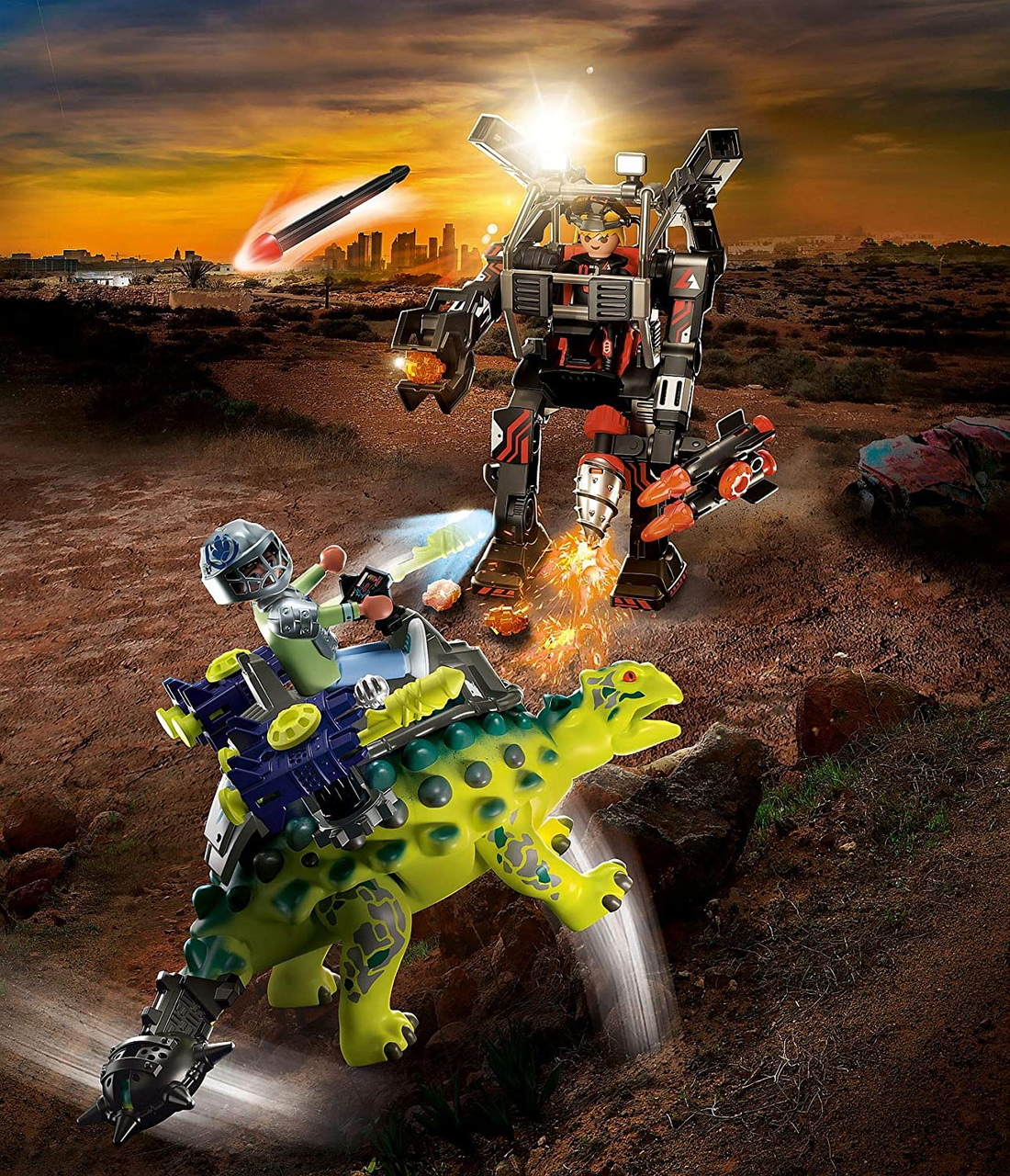 Playmobil Dino Rise - Saichania: Invasion of the Robot 70626