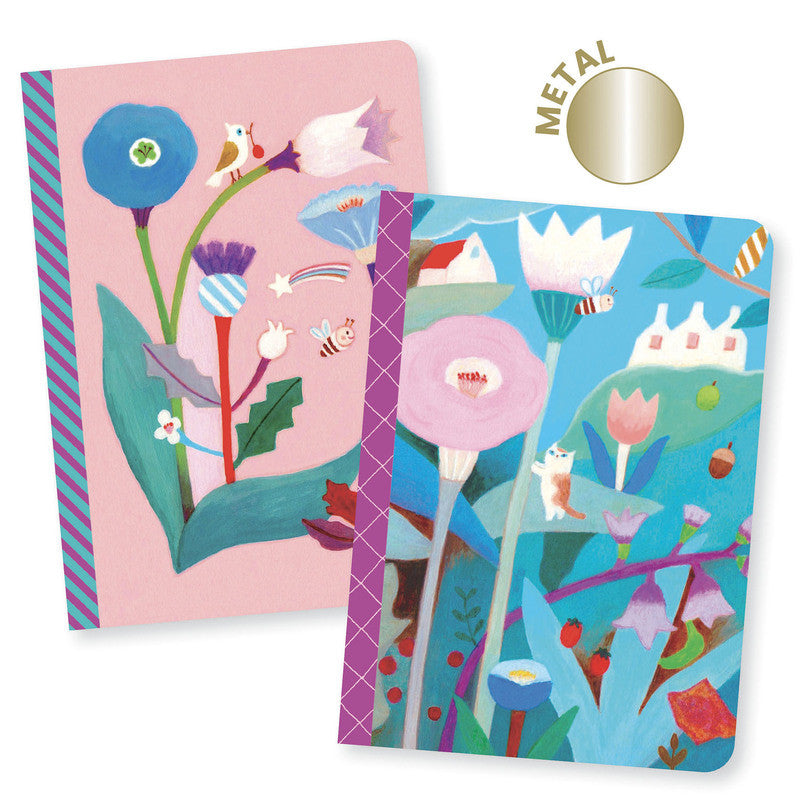 Djeco - Makoto Set of 2 Little Notebooks