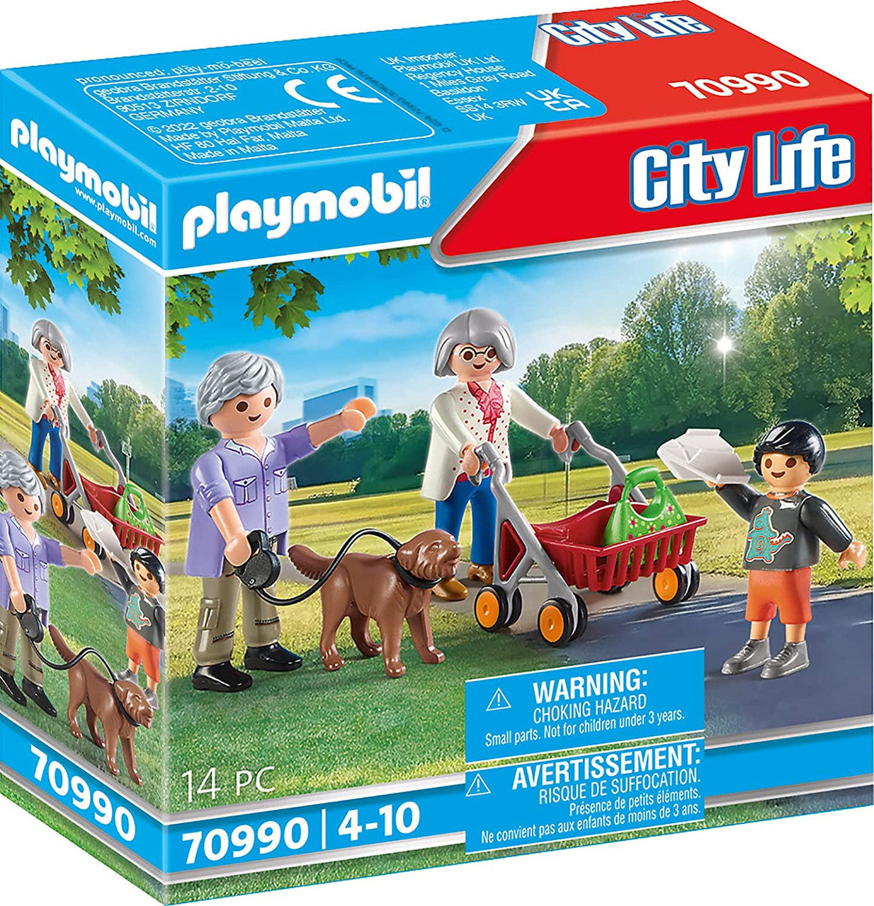 Playmobil City Life - Grandparents with Grandchild 70990