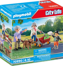 Playmobil City Life - Grandparents with Grandchild 70990