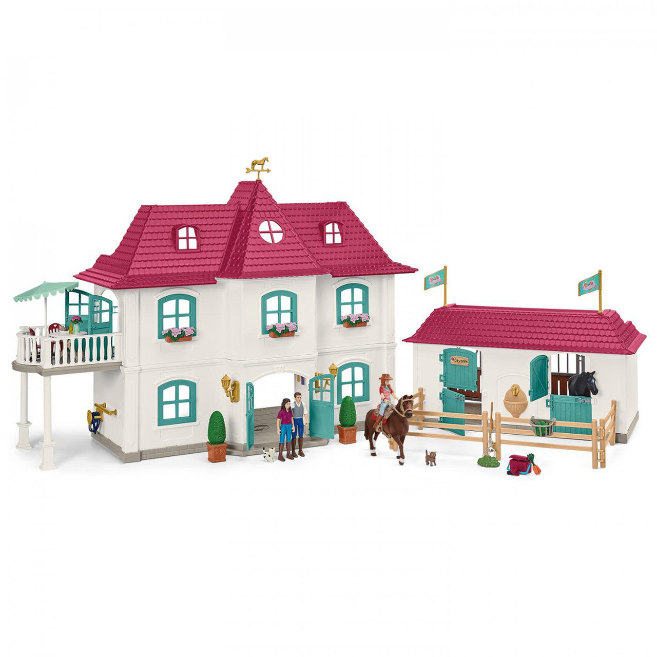 Schleich Horse Club - Lakeside Country House and Stable 42551