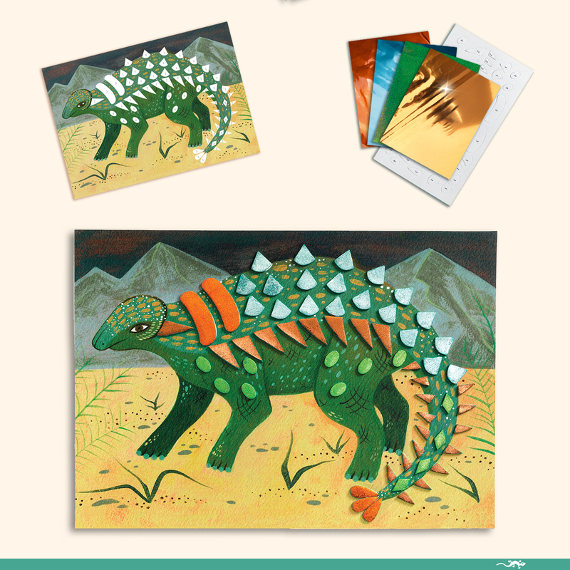 Djeco - The World of Dinosaurs Multi Craft Set
