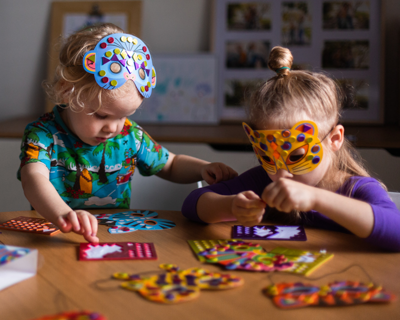 Djeco - Do It Yourself - Jungle Animal Masks