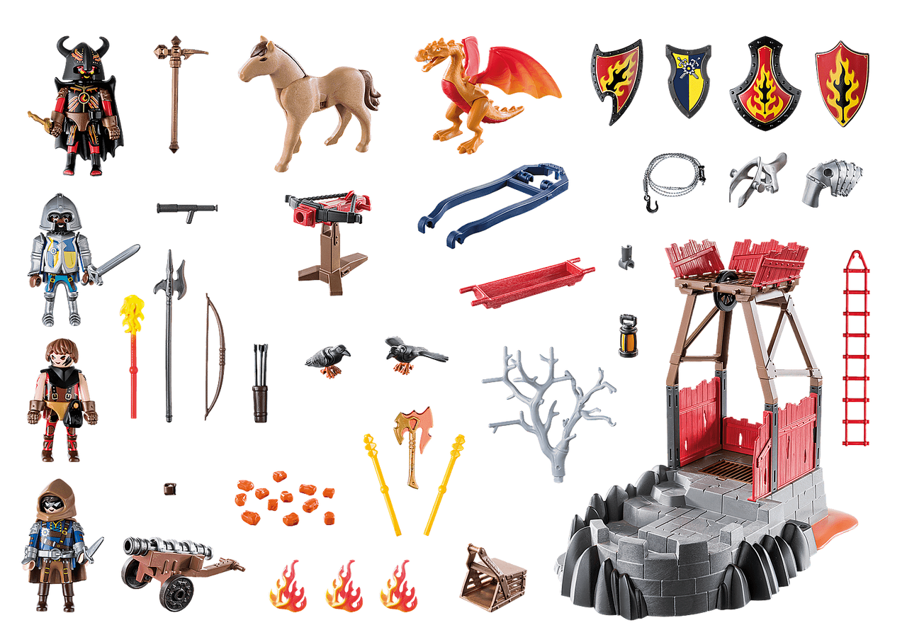 Playmobil Novelmore - Burnham Raiders Lava Mine 70390