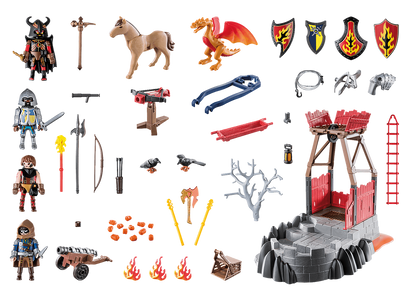 Playmobil Novelmore - Burnham Raiders Lava Mine 70390