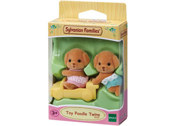 Sylvanian Families- Toy Poodle Twins