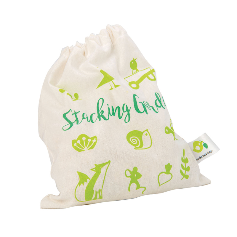 Tender Leaf Toys - Stacking Garden Animal Friends