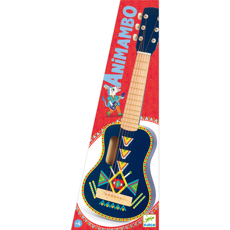 Djeco - Animambo Guitar with 6 Metallic Ropes