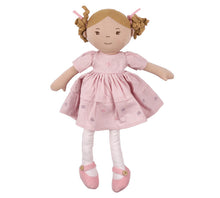 Bonikka - Amelia Linen Doll with Brown Hair