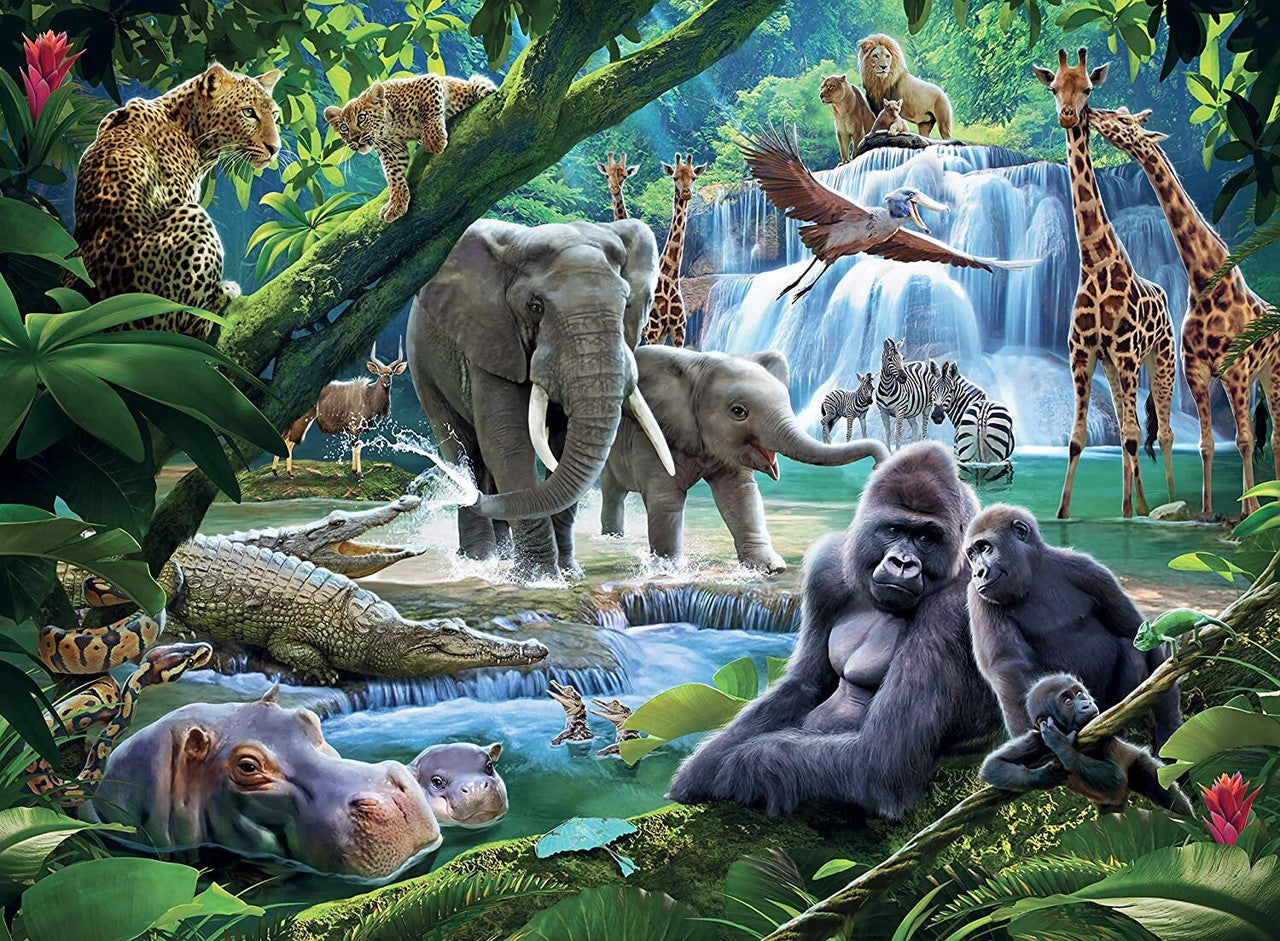 Ravensburger 100pc - Jungle Animals Puzzle