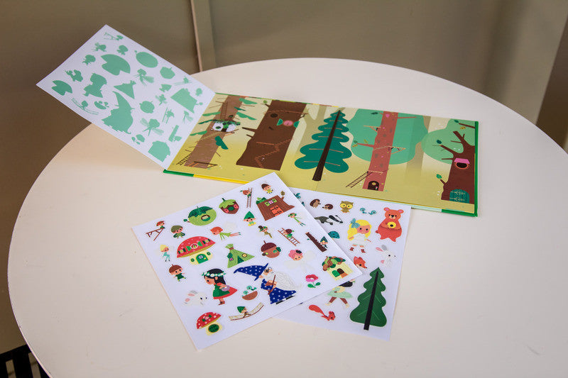 Djeco - The Magical Forest Stickers Set