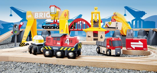 Brio - Cargo Railway Deluxe Set 33097