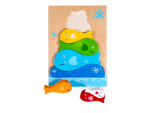 Kiddie Connect - Fish Stacker Puzzle