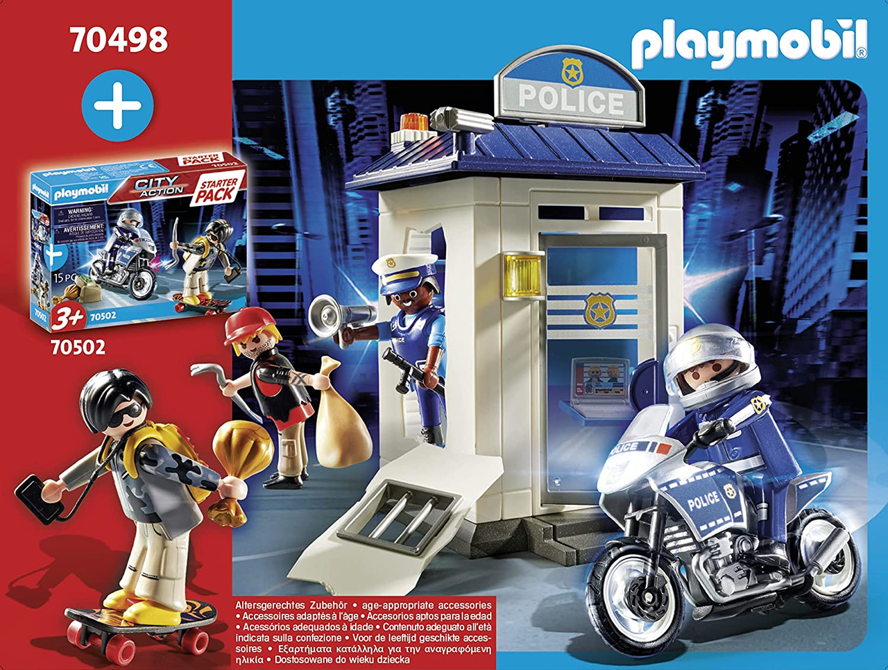 Playmobil City Action - Police Station Starter Pack | 70498