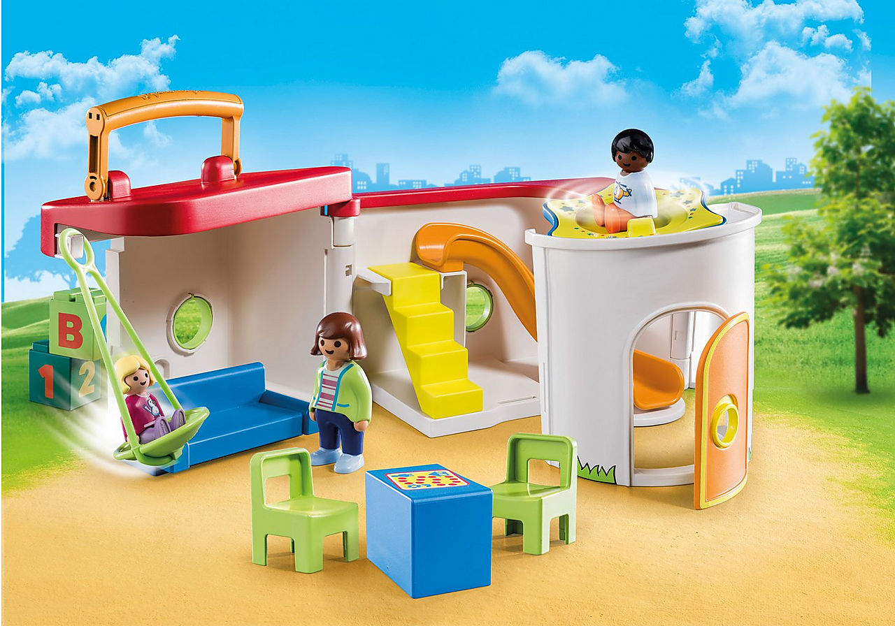 Playmobil 1.2.3 My Take Along Preschool | 70399