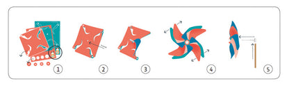 Djeco Do It Yourself - Sweet Windmills