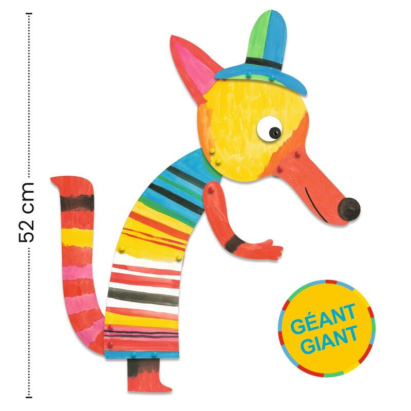 Djeco - Fox Family Painting Set