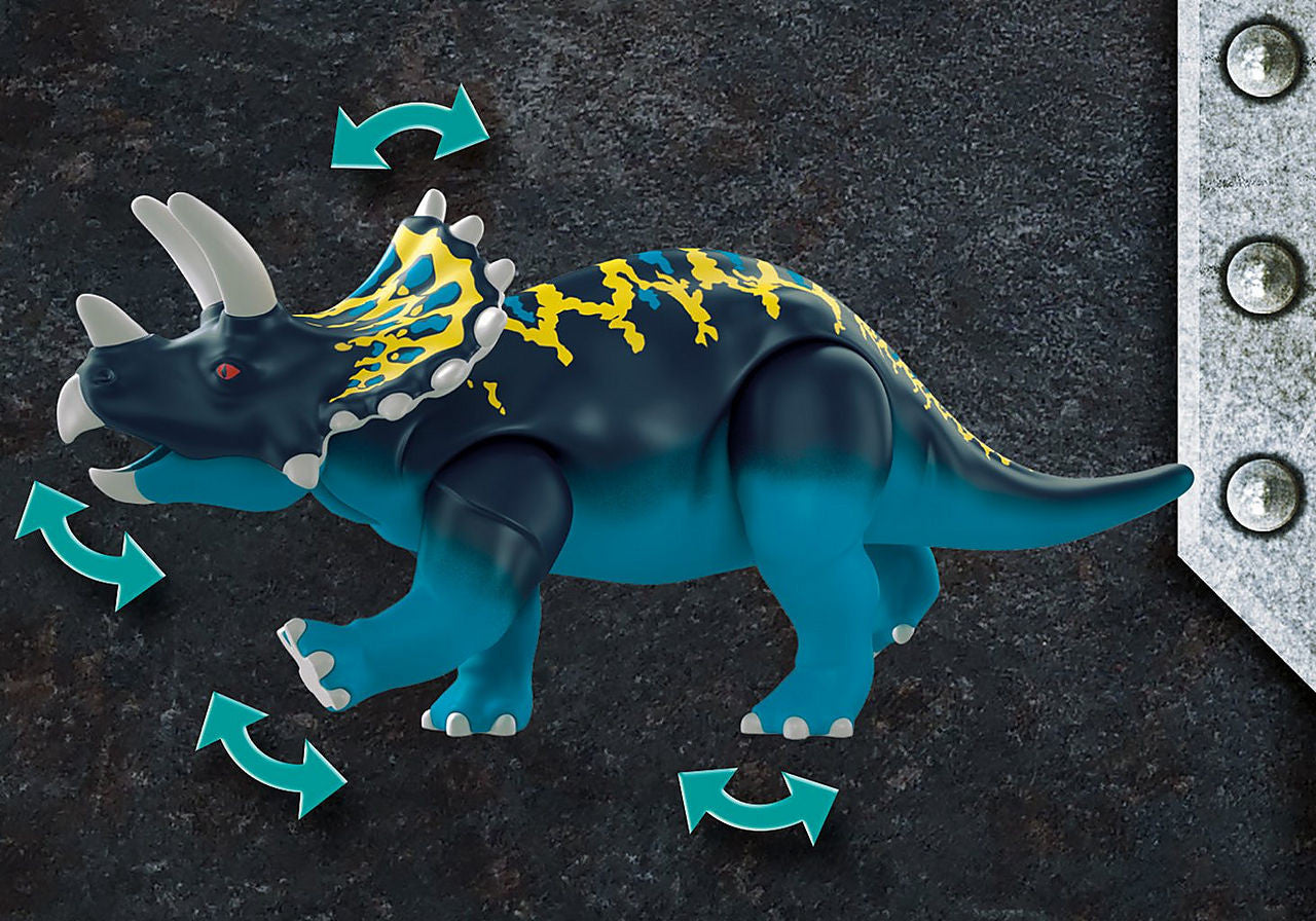 Playmobil Dino Rise - Triceratops: Battle for The Legendary Stones 70627